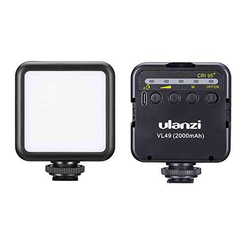 Luz de Video LED Luz Suave Recargable para OSMO Mobile 3 Pocket Smooth 4 Sony RX100 VII Canon G7X Mark III A6400 6600 GoPro 8 7 6 5