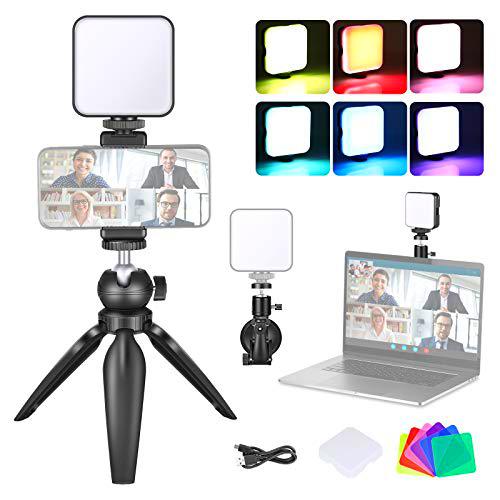 Neewer Kit de Iluminación para Videoconferencia con Ventosa