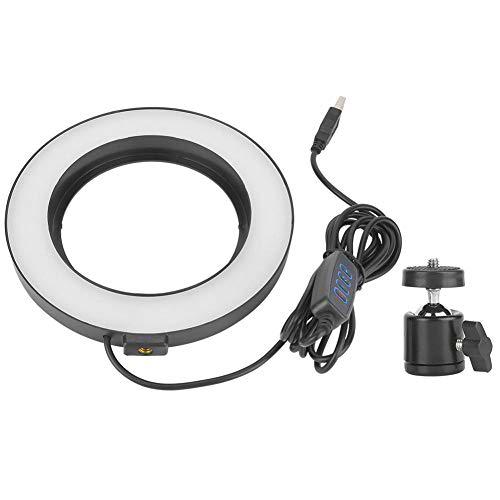 6 Pulgadas LED Selfie Ring Light LED Video Ring Light Lámpara de Relleno Selfie Fill Light para Mujeres y Hombres