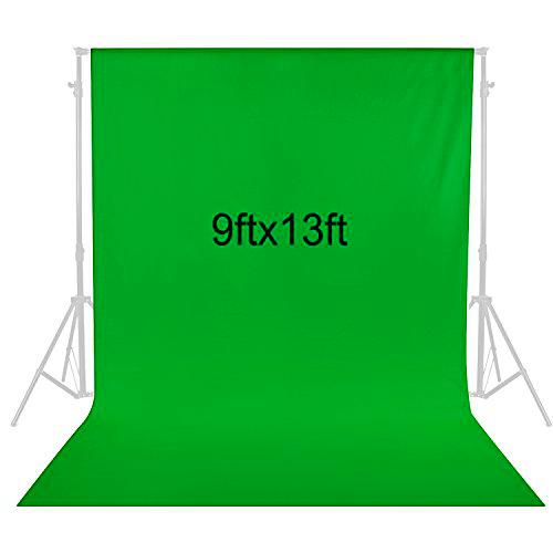 Neewer 9 x 13 feet/2.8 x 4 meters Photography Background Photo Video Studio Fabric Backdrop Background Screen (Green)