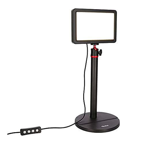 Rollei Lumis Key-Light 28555 - Luz LED para vídeo (Incluye trípode de Mesa con Mando a Distancia en el Cable