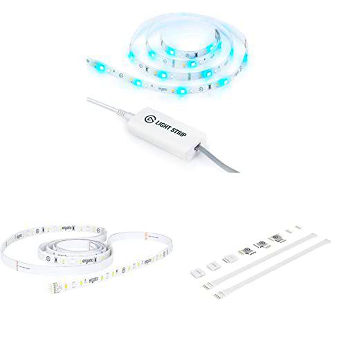 Elgato Light Strip Kit Completo, Luz inteligente con LED RGBWW