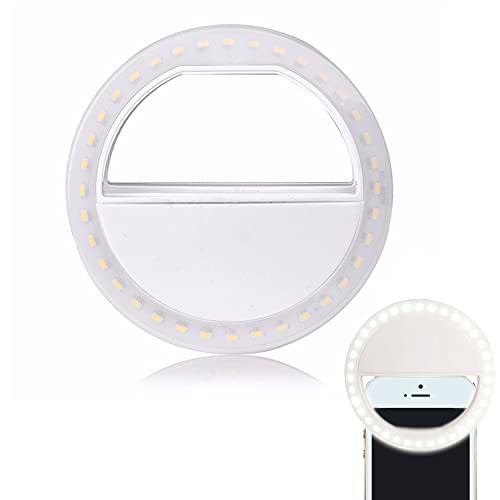 Selfie Luz del Anillo, Selfie Ring Light, Aro de Luz Portatil