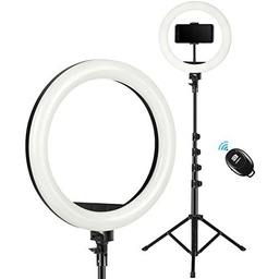 PeHeShe 12&quot; Ring Light, Luce per Selfie, 63&quot; Staffa Triangolare