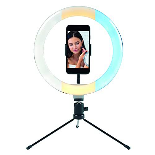 Iluminación para selfis de sobremesa Independiente Intempo® EE5977SBLKSTKEU7