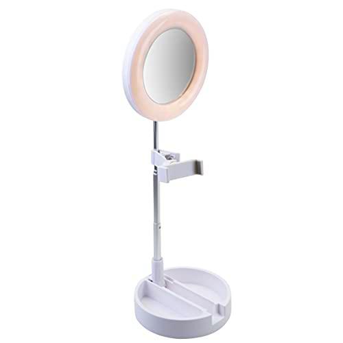 VFM - Social Media 17.5cm LED anillo de luz con soporte para teléfono