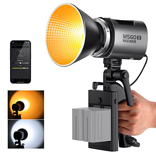 NEEWER MS60B Luz de Video LED con Control 2.4G/App