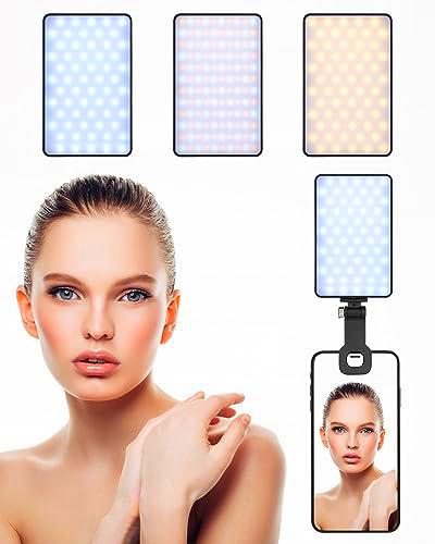 Andoer Selfie Light para teléfono -120 LED luz de Video con Clip