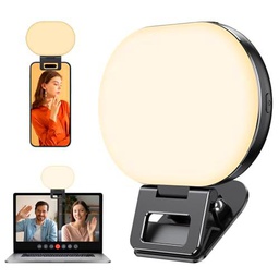 Babacom Luz para Móvil de 80 LED, Aro de Luz para Movil con 3 Modos de Luz y 10 Niveles de Brillo para Selfie/TikTok/Maquillaje/Video