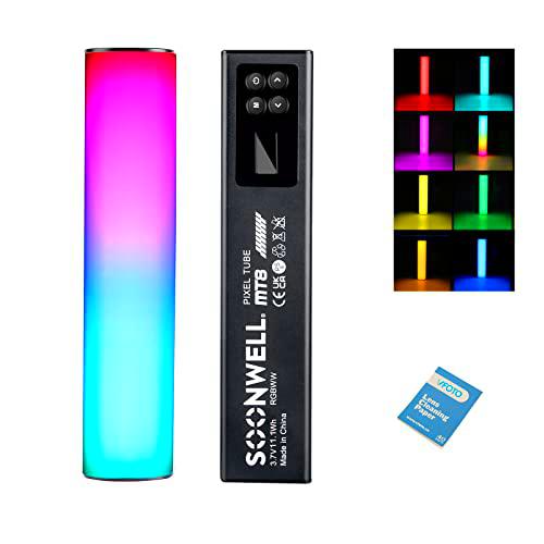 SOONWELL MT8 RGBWW Magnetic Attraction Pixel Light Tube Palm