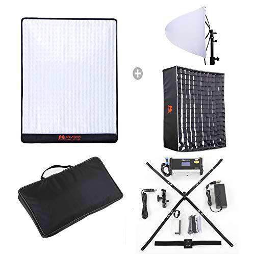 Falcon Eyes RX-18TD - Panel de luz LED flexible de 100 W