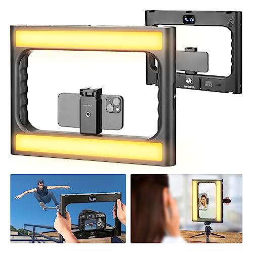 NEEWER A111 II Equipo de Video para Smartphone con Kit de Luz