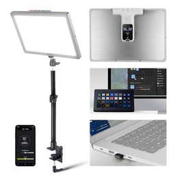 NEEWER GL1 Pro 15,5&quot; Key Light Luz para Streaming, Luz Video con 2.4G PC y iOS Android App Control