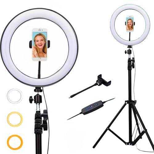 Aro de luz con tripode 10&quot; 2,10m, Ring Light Professional