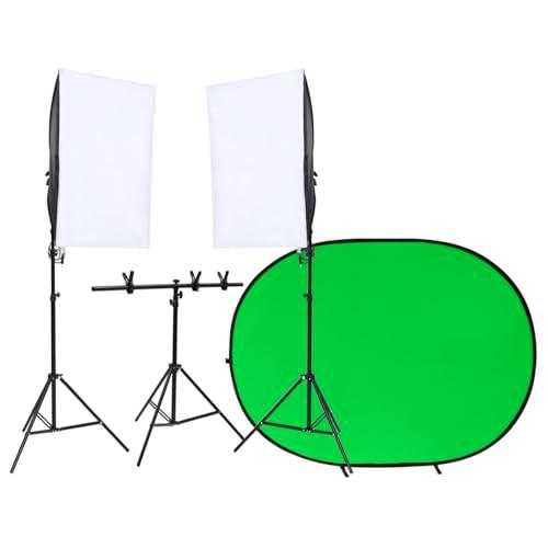 Kit de Estudio fotográfico con iluminación y Fondo