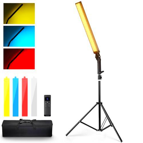 NEEWER Barra de Luz LED Video Mejorada y 2.4G Kit Remoto