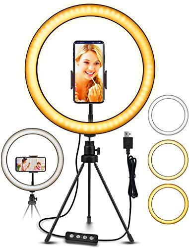 ELEGIANT Anillo de Luz LED Fotografia 10.2&quot; de Escritorio