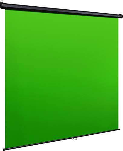 Elgato Green Screen MT - Panel Chromakey colgable, Bloqueo y replegado automáticos